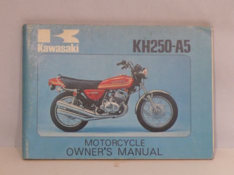 OWNERS MANUAL KH250-A5